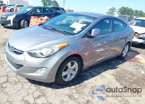 2012 Hyundai Elantra Gls (Ulsan Plant) z USA, uszkodzony, nr VIN KMHDH4AE7CU448515